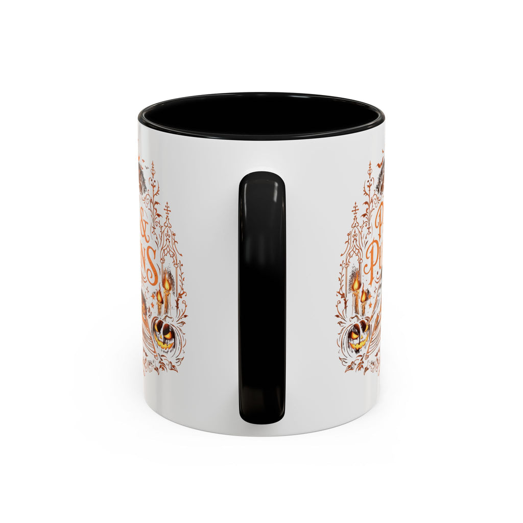 Pages & Pumpkins Coffee Mug | Halloween Book Lover Mug
