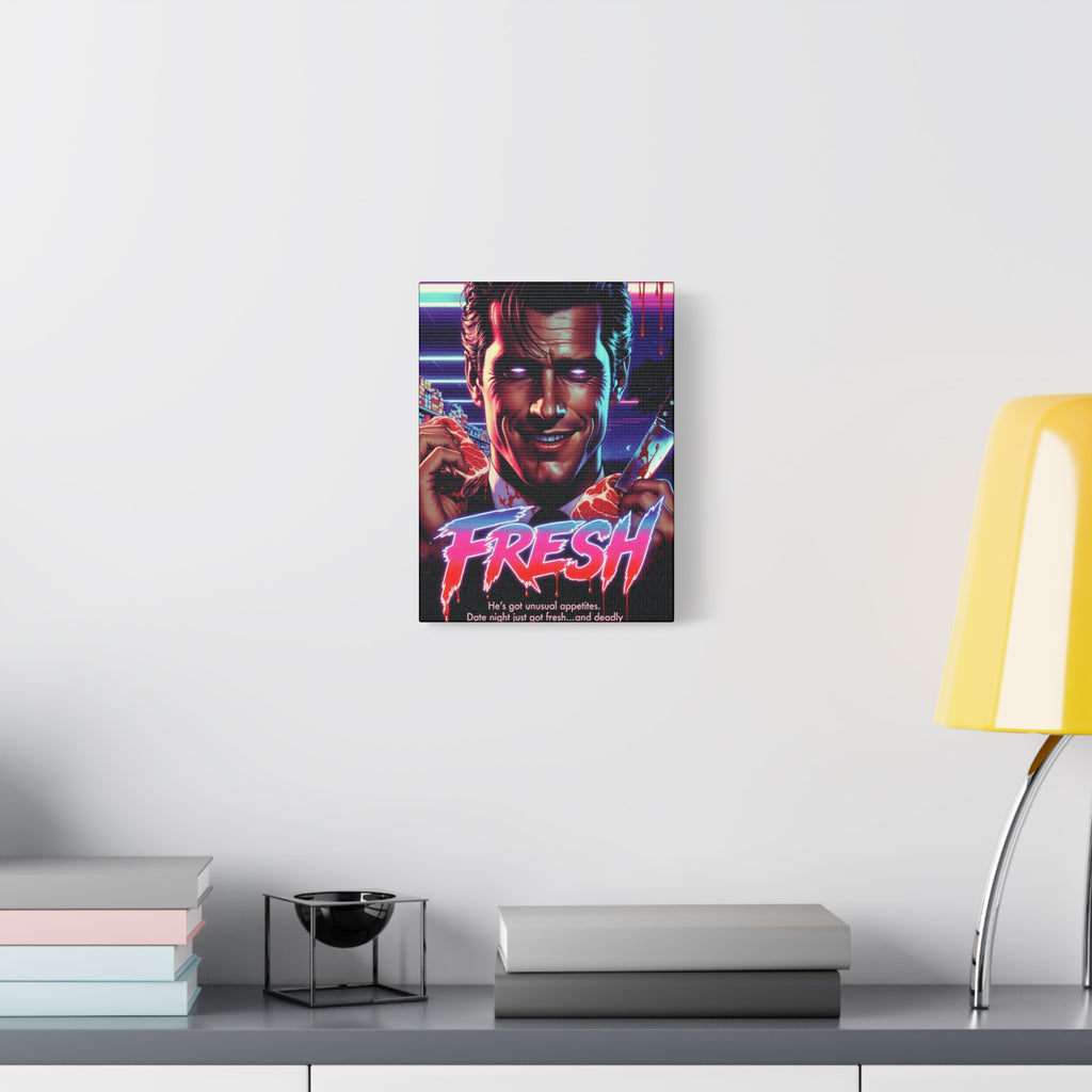 Fresh Fan Art Retro Horror Canvas