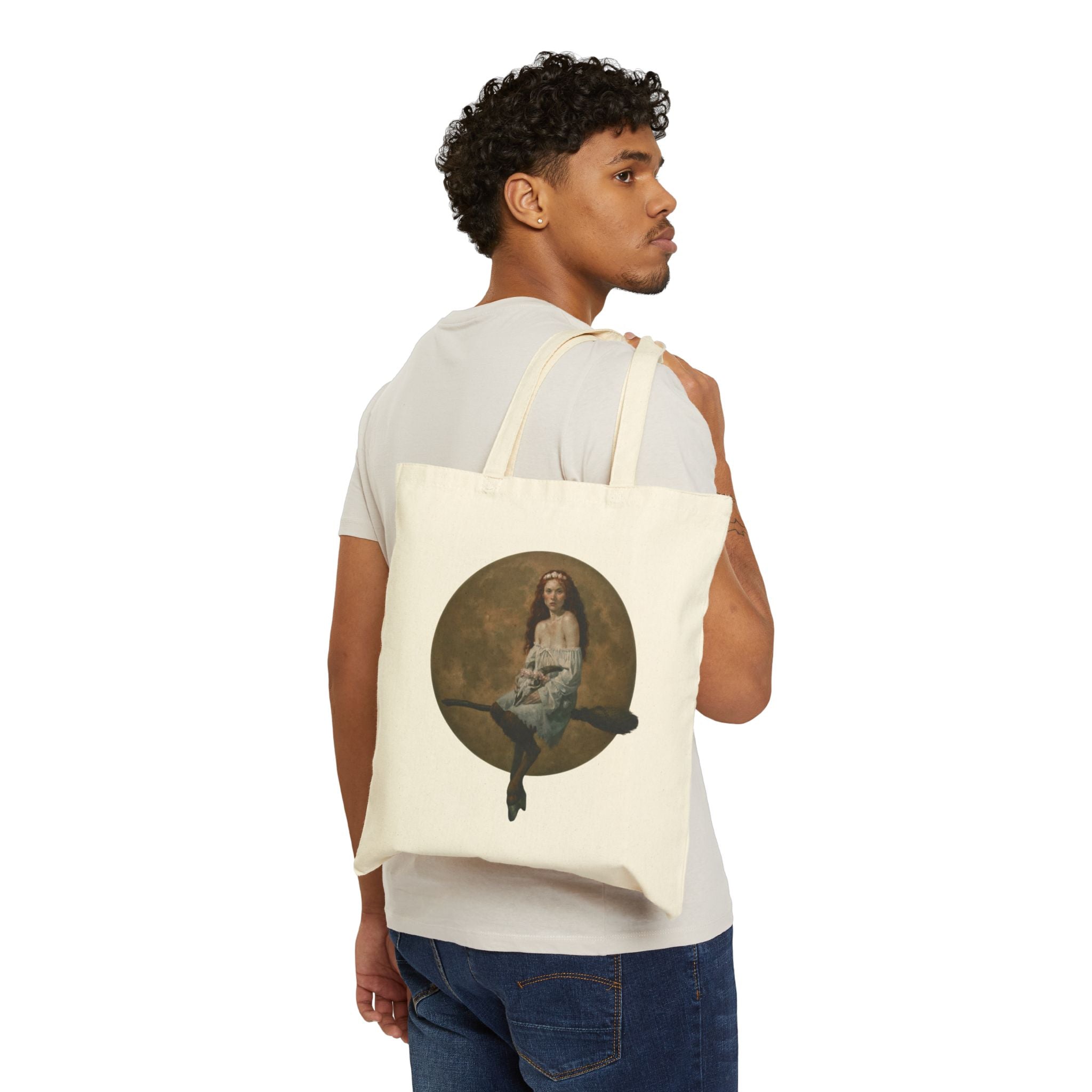 Slewfoot Canvas Tote —  Art Shopper Bag