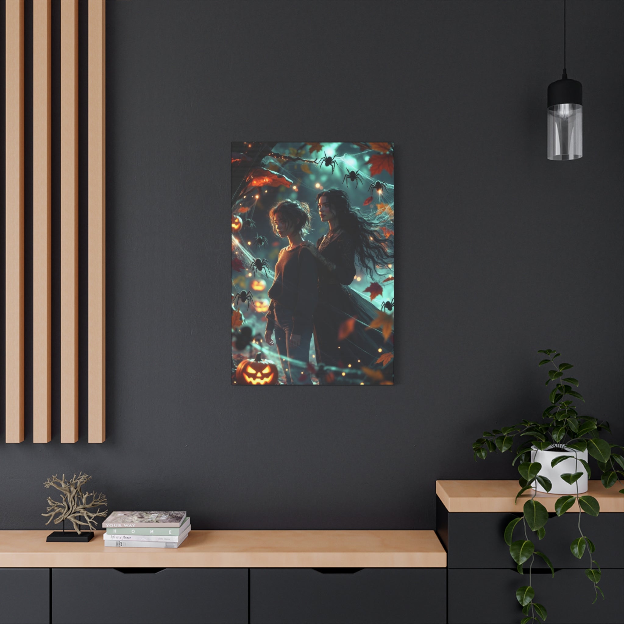 Cackle Fan Art Illustration Canvas
