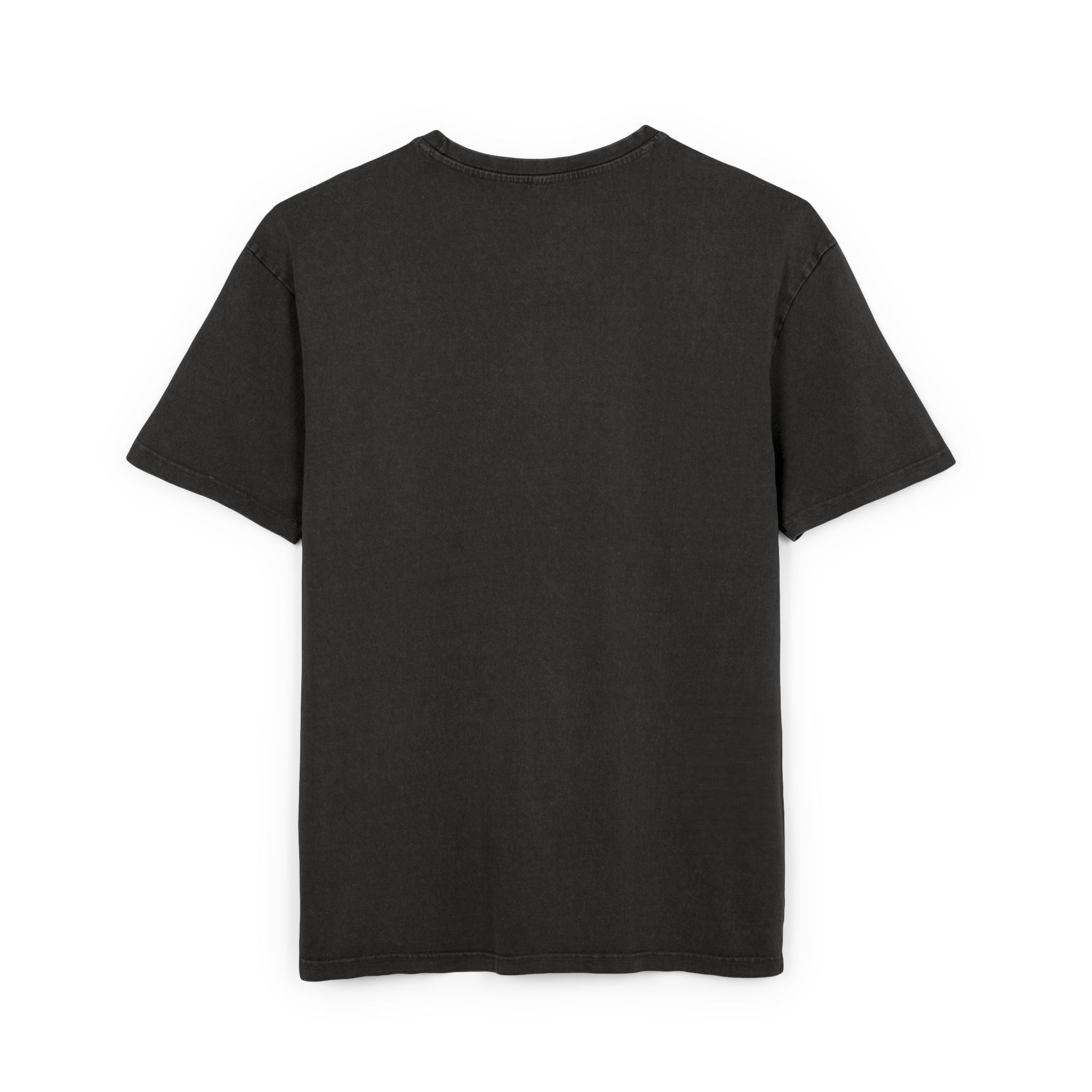Acid-Washed Oversize Tee — 'Potions or Food' Metal Band Graphic