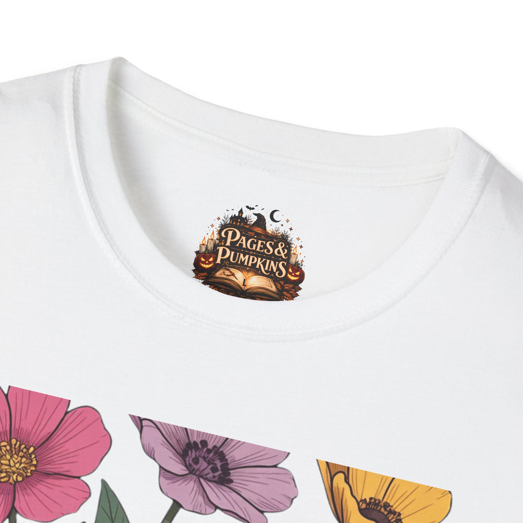 If I Die Please Delete My Kindle History T-Shirt | Floral Kindle Design
