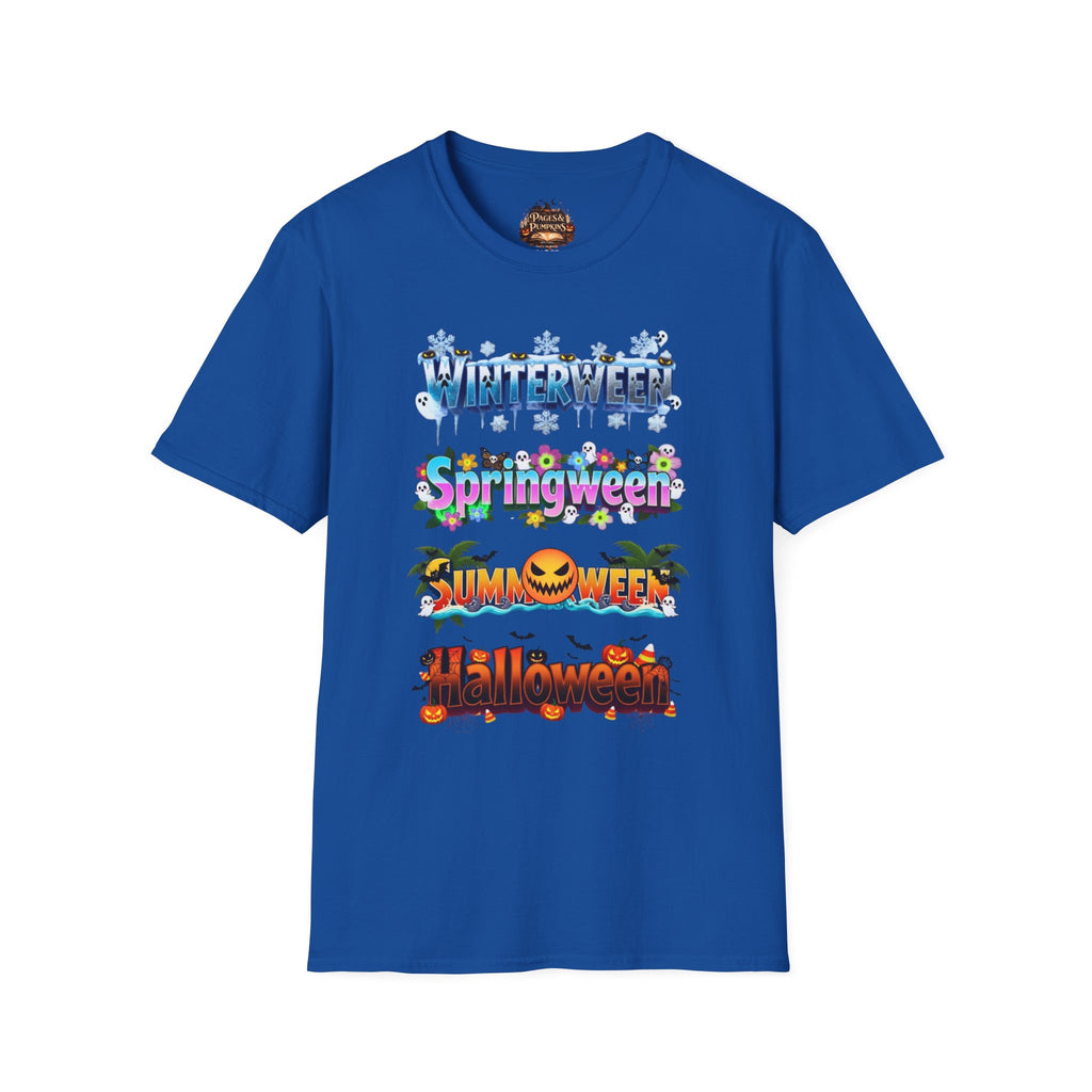 Always Halloween Unisex Softstyle T-Shirt Summerween Winterween Halloween Springween