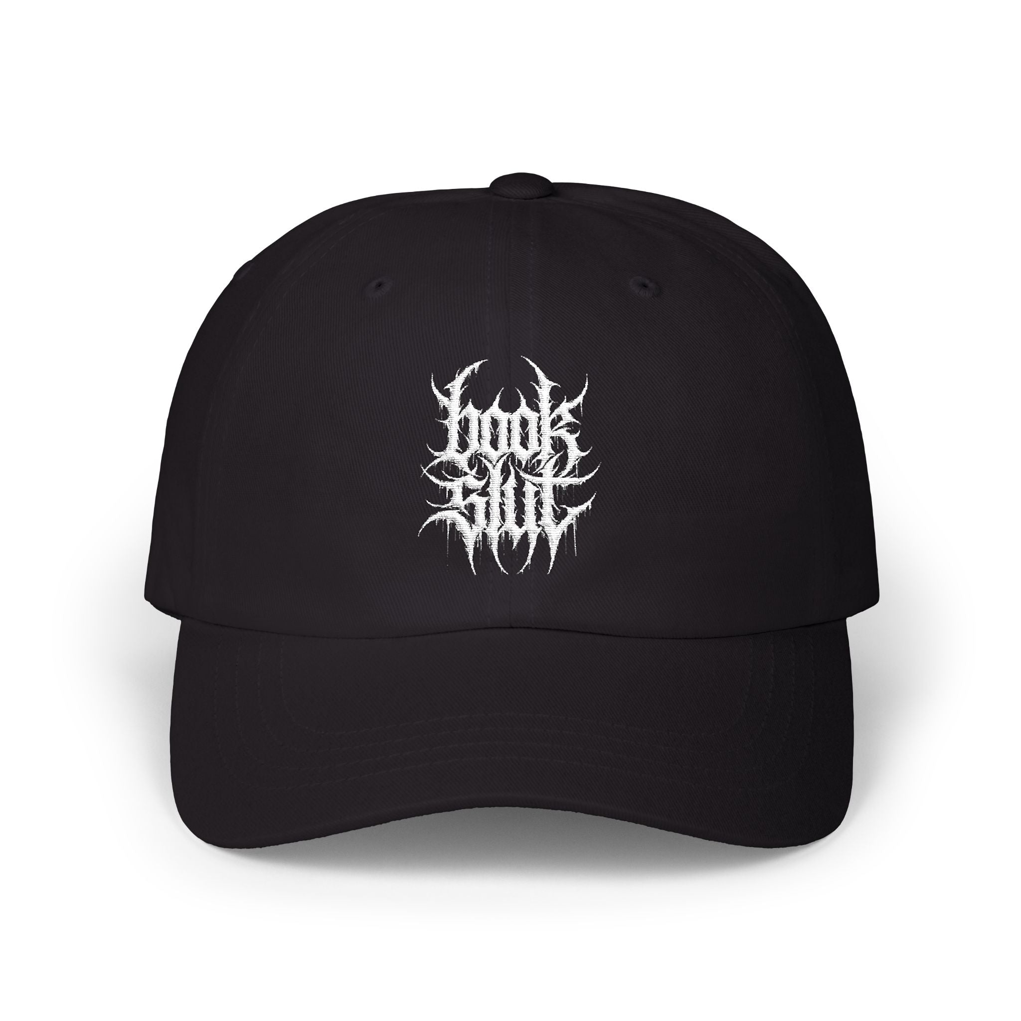 BS Dad Cap | Embroidered Grunge Logo, Adjustable Baseball Hat