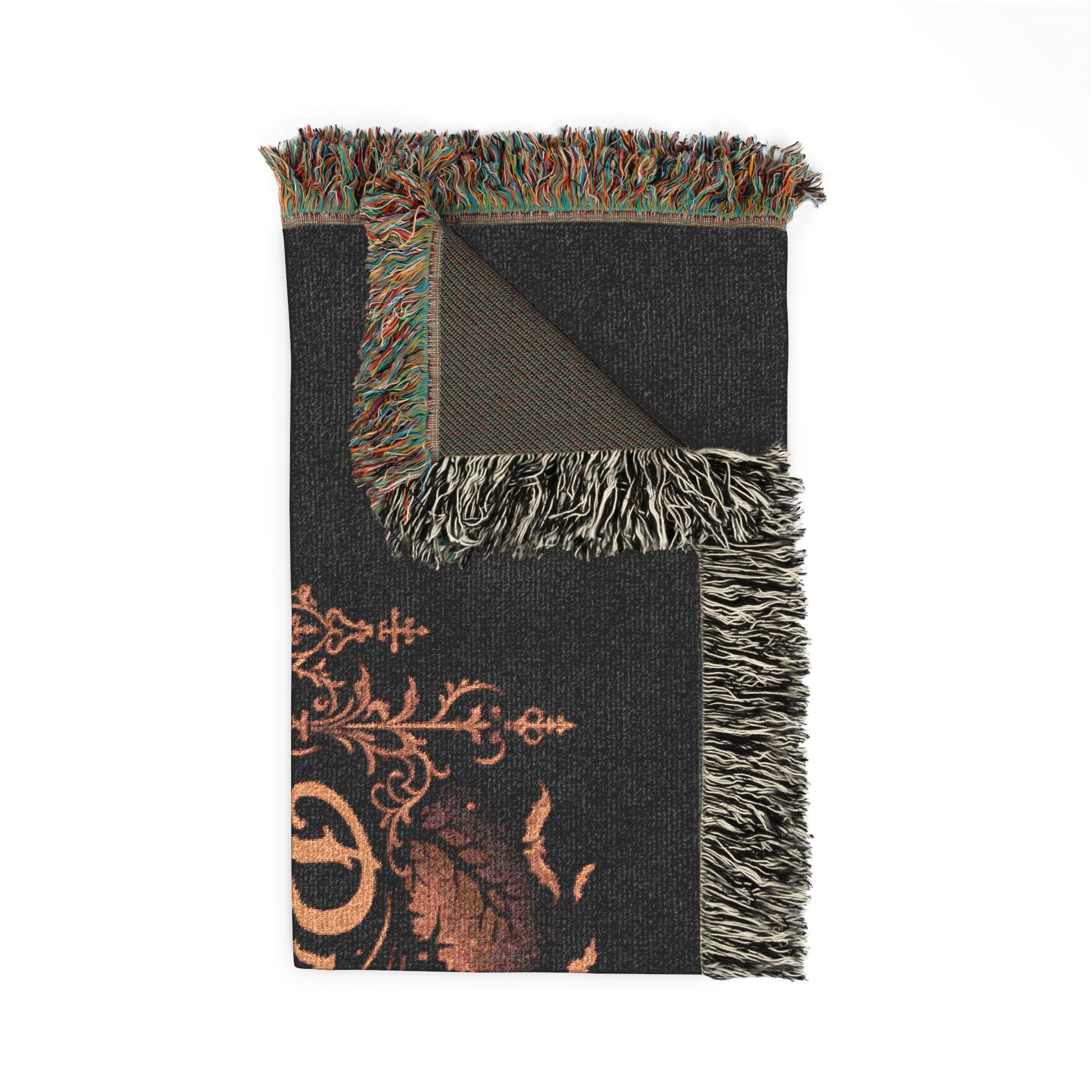 Pages & Pumpkins Woven Blanket
