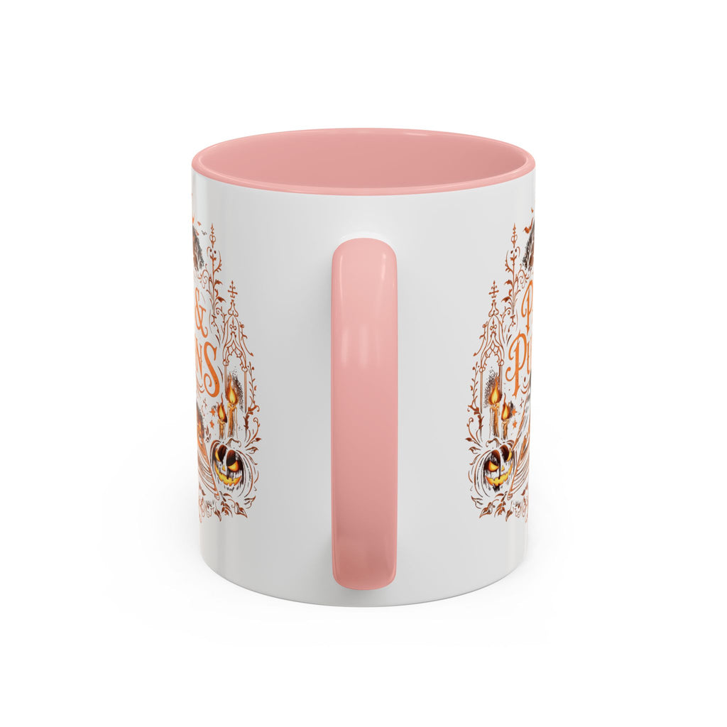 Pages & Pumpkins Coffee Mug | Halloween Book Lover Mug