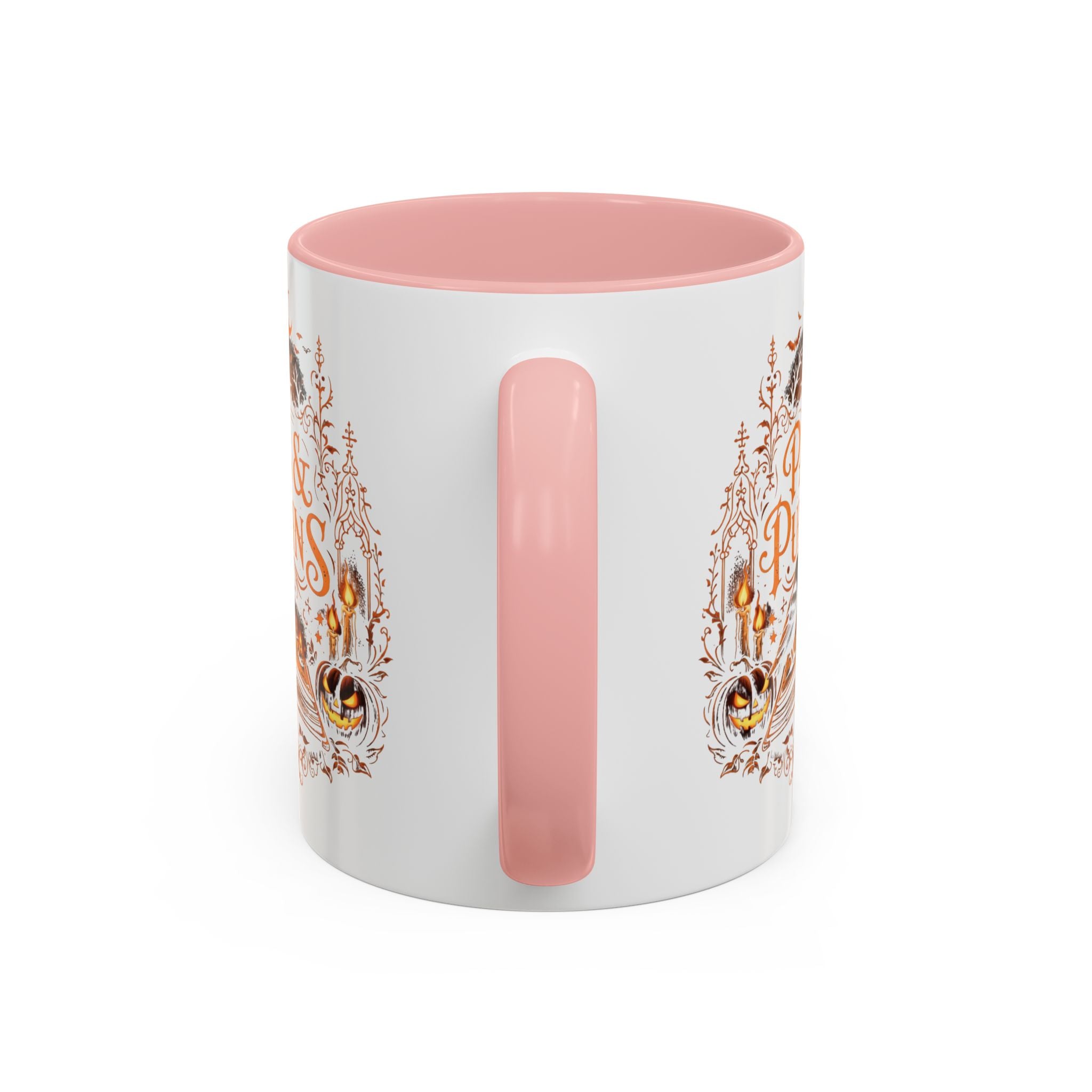 Pages & Pumpkins Coffee Mug | Halloween Book Lover Mug