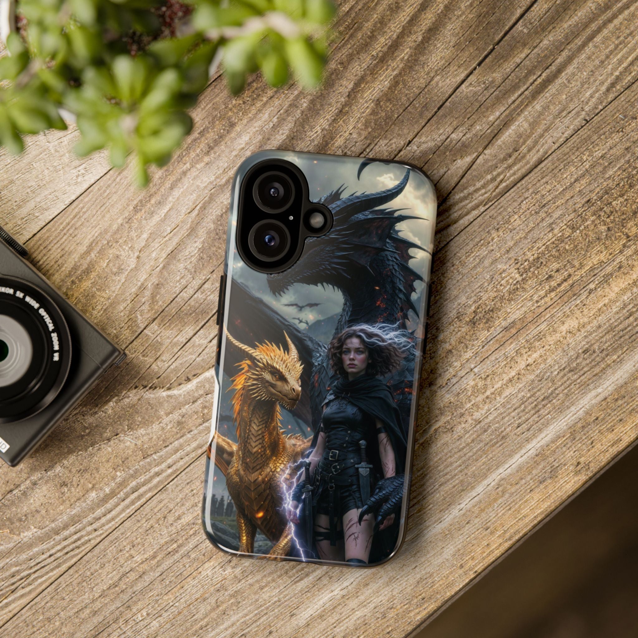 The Fourth Wing Fan Art iPhone case