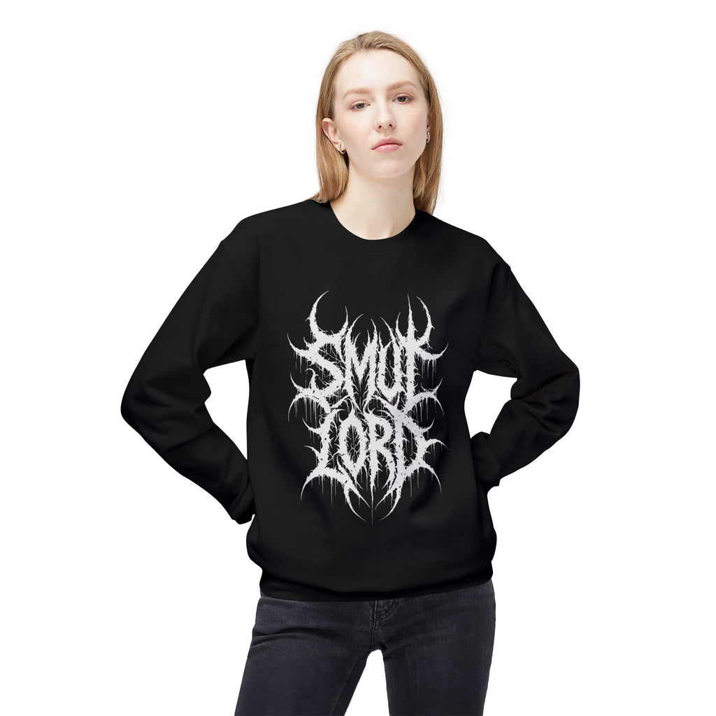 SL black metal logo Sweatshirt | Gothic band style, typography
