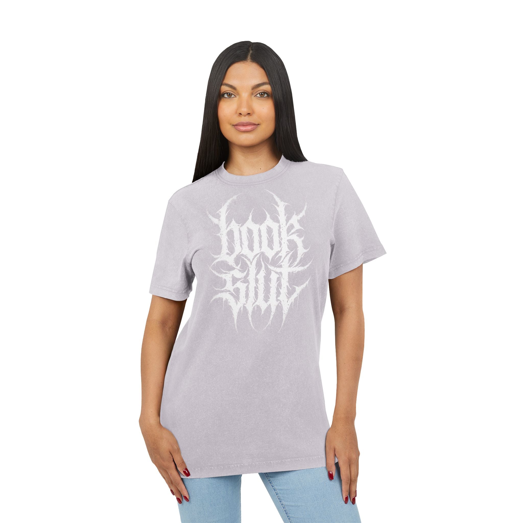 BS Acid-Wash Tee — Metal Graphic