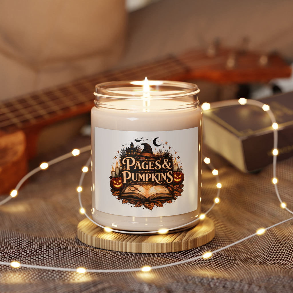 P&P Light Scented Soy Candle, 9oz