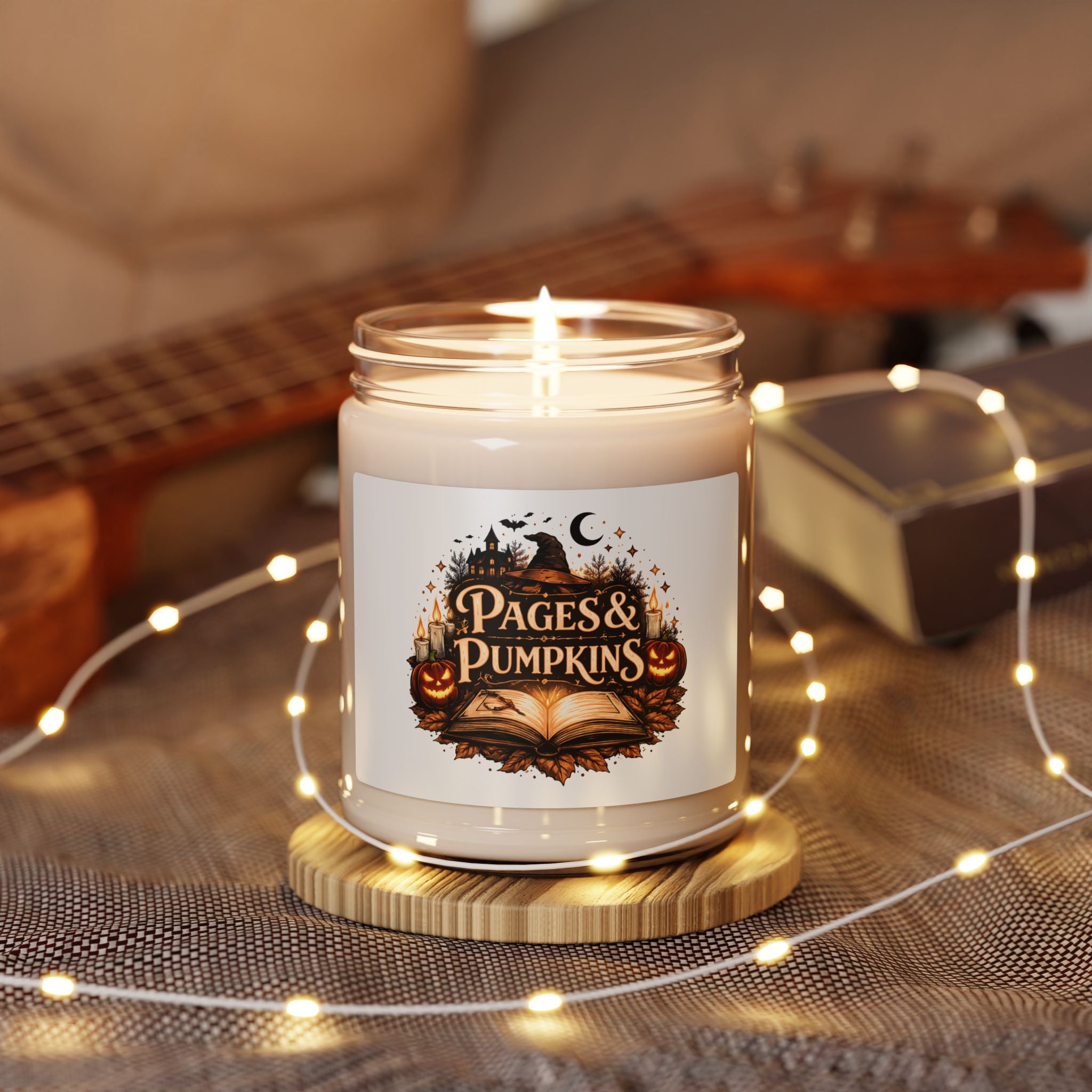 P&P Light Scented Soy Candle, 9oz