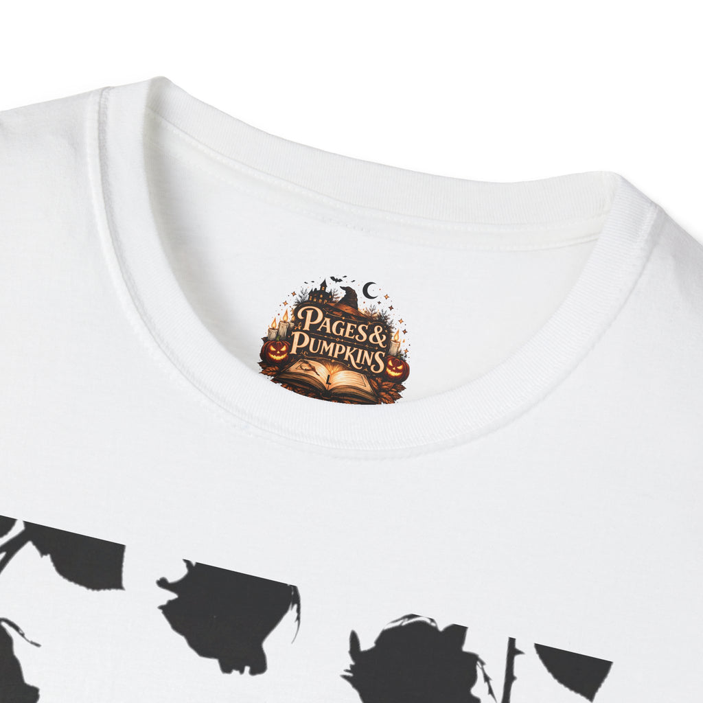 Haunting Adeline Fan Art WWZMD? T-Shirt | Floral Border Typography