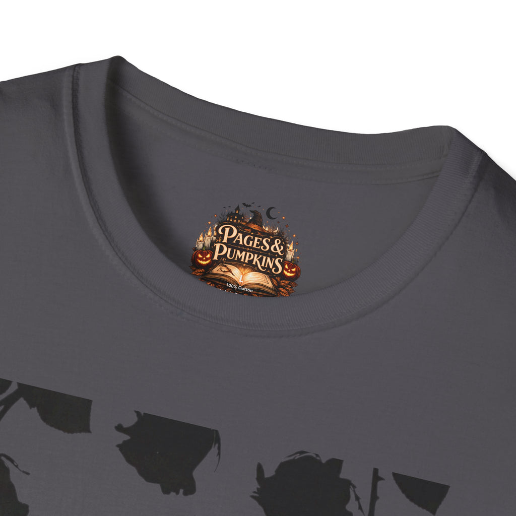 Haunting Adeline Fan Art WWZMD? T-Shirt | Floral Border Typography