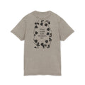 Haunting Adeline Fan Art Acid Wash Black Tee — Vintage Washed Round Neck T‑Shirt