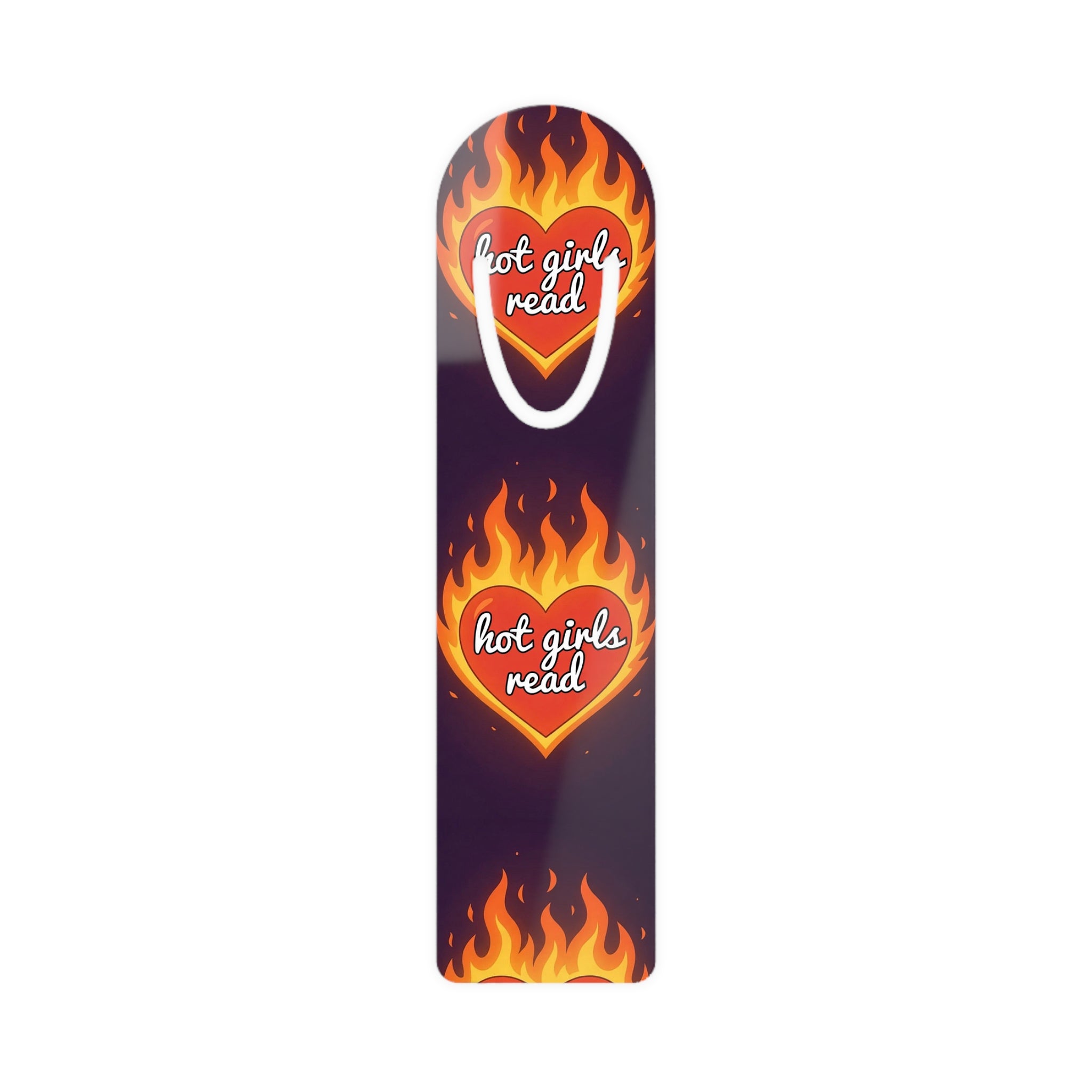 Hot Girls Read Metal Bookmark
