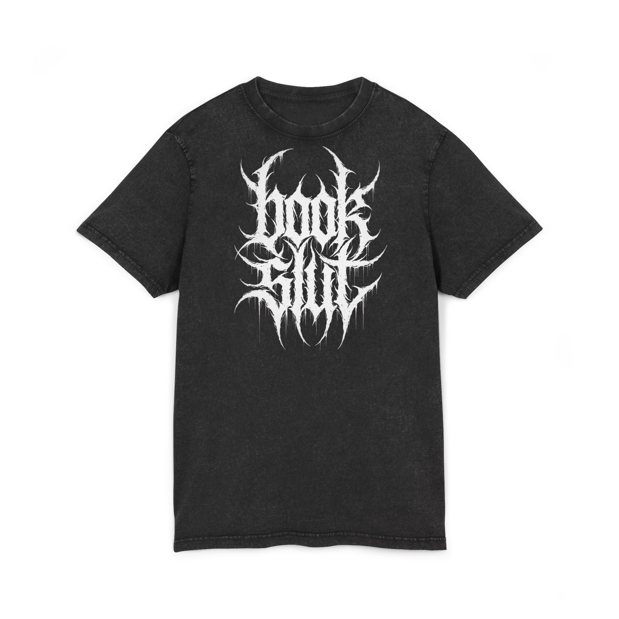BS Acid-Wash Tee — Metal Graphic