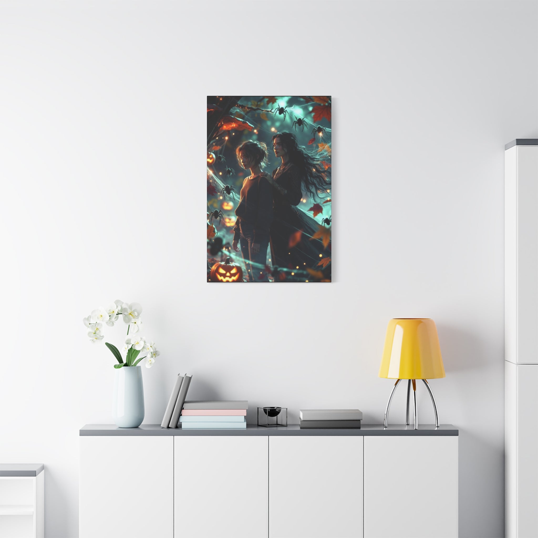 Cackle Fan Art Illustration Canvas